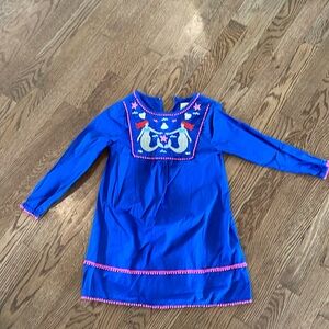 Girls size 6-7 Mini Boden swim cover up